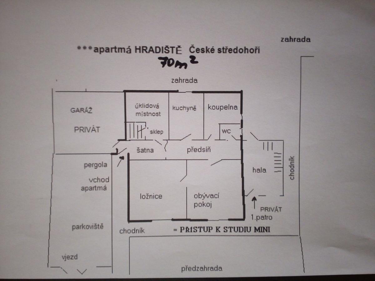 Apartments České Středohoří Teplice Exterior foto